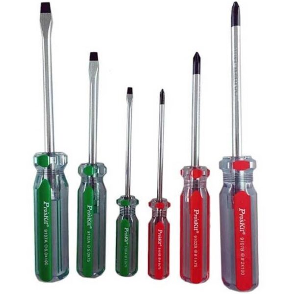 ست پیچ گوشتی 6 عددی پروسکیت مدل ProsKit SW-9106 - Image 2
